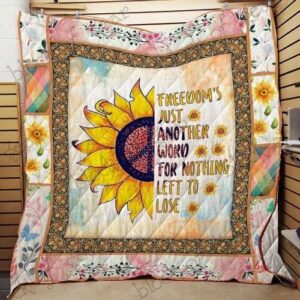 Sunflower Hippie Quilt Blanket Ttl98  Quilt